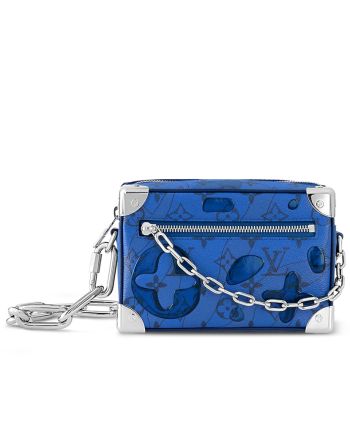 Louis Vuitton Mini Soft Trunk M22588 Blue