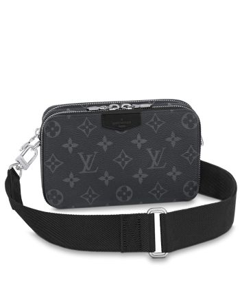 Louis Vuitton Alpha Wearable Wallet M80741 Black