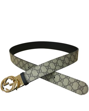 Gucci Reversible GG Supreme belt 473030