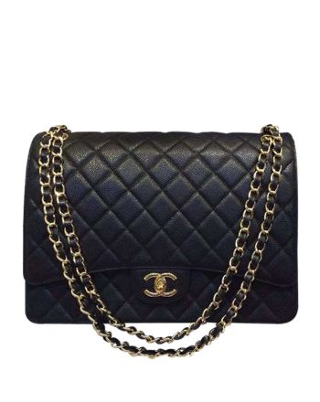 Chanel Women's Classic Jumbo Flap Bag A58601 Black