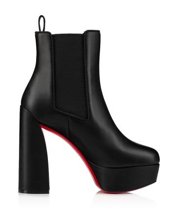 Christian Louboutin Women's 130 MM Low Boots Black