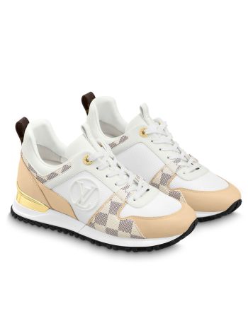 Louis Vuitton Women's Run Away Sneaker 1AAWFC Khaki