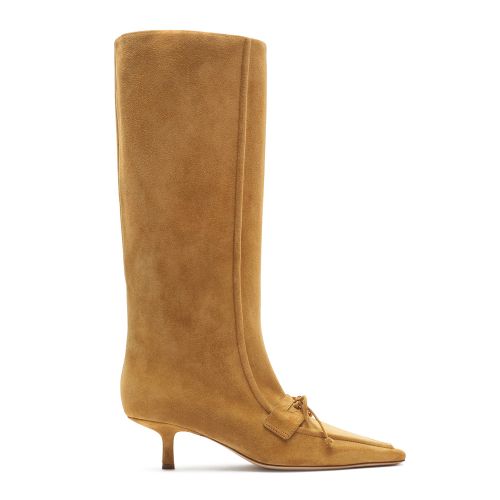 Burberry Women's Suede Storm Boots 